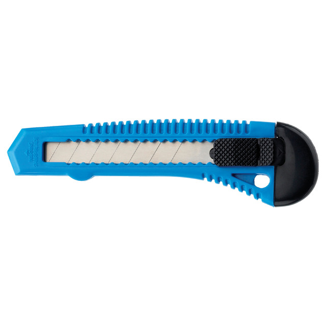 [AC-E84003] Snijmes Westcott Office 18mm schuif blauw