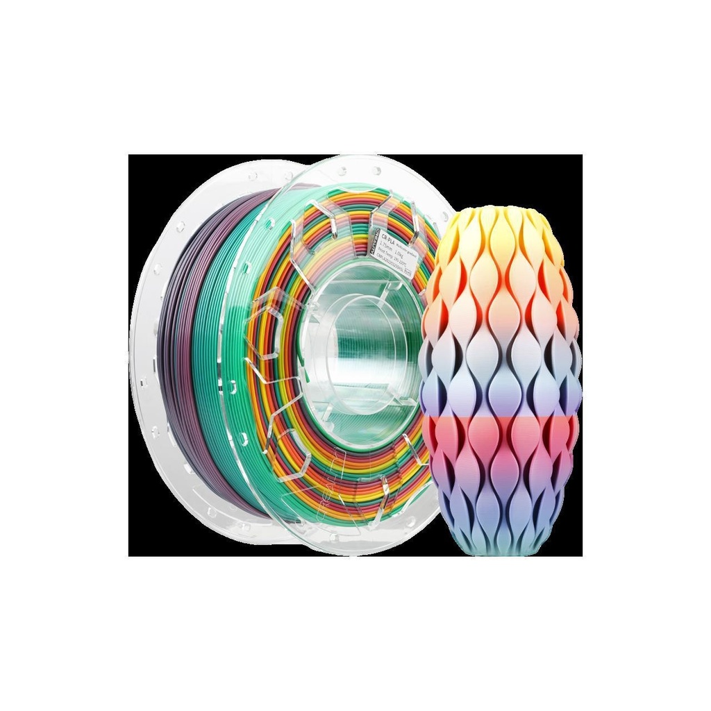 3D Filament Creality PLA 1.75mm rainbow 1kg