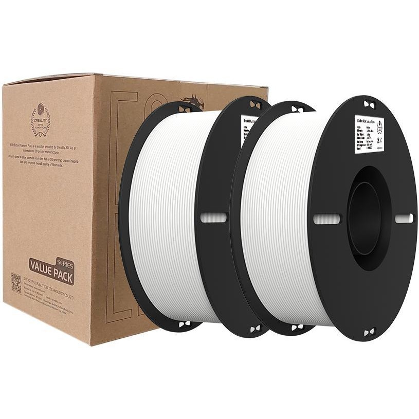 3D Filament Creality PLA 1.75mm wit 2x 1 kg