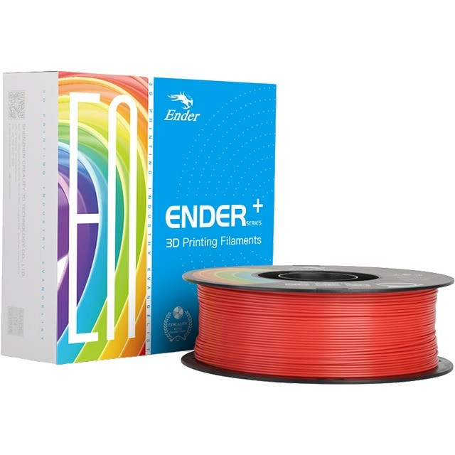 3D Filament Creality PLA+ 1.75mm rood 1kg