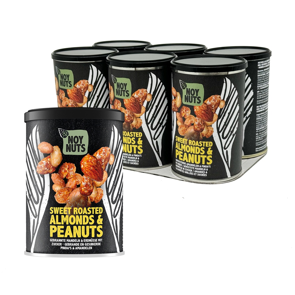 [70104484] Pinda's NoyNuts gesuik en gebrand amand blik 135gr