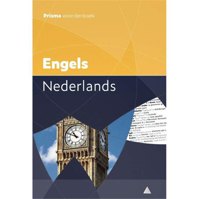 [9789000358571] Woordenboek Prisma pocket Engels-Nederlands