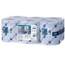 Poetspapier Tork M4 Advanced 2laags 450 vel blauw