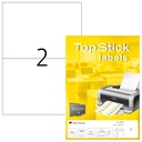 Etiket TopStick 210x148mm wit 200st