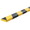 Beschermingsprofiel Durable S10 recht 1m geelzwart