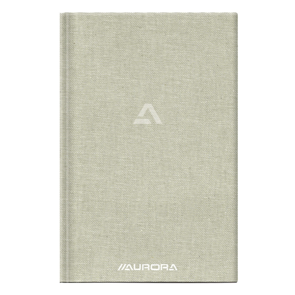 [2396ST] Notitieboek Aurora A5 lijn 192 pagina's 80g grijs