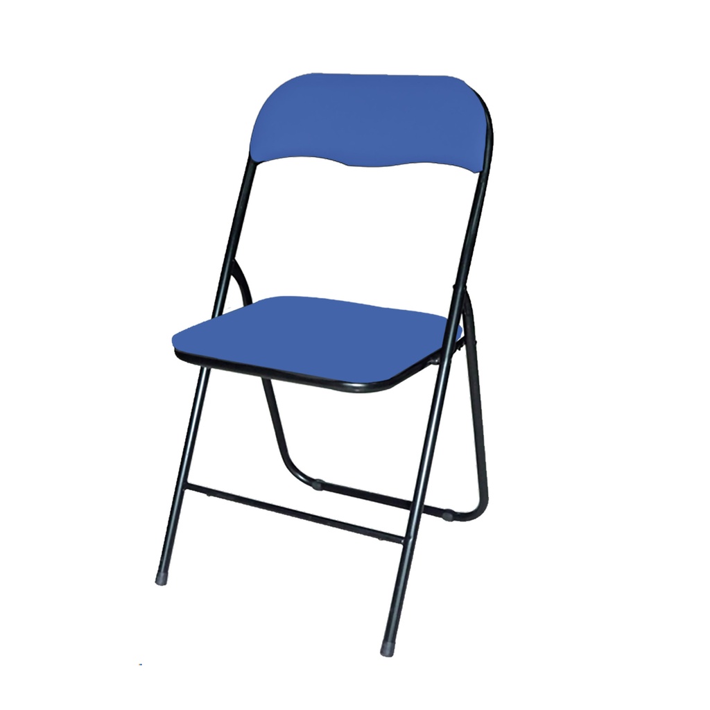 [8732605] Klapstoel BRASQ FC100 blauw-zwart