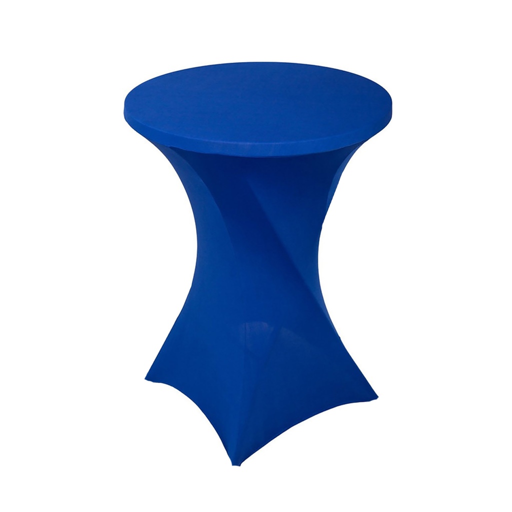 [8712609] Tafelrok BRASQ voor statafel 80cm blauw