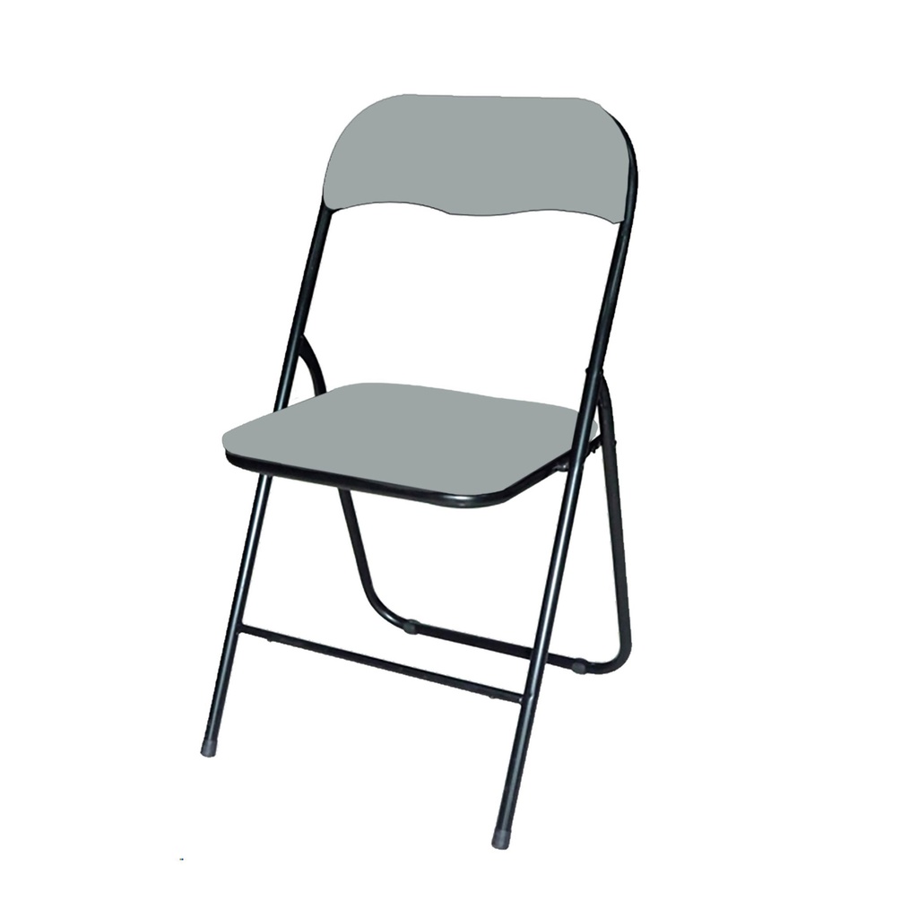 [8732603] Klapstoel BRASQ FC100 grijs-zwart