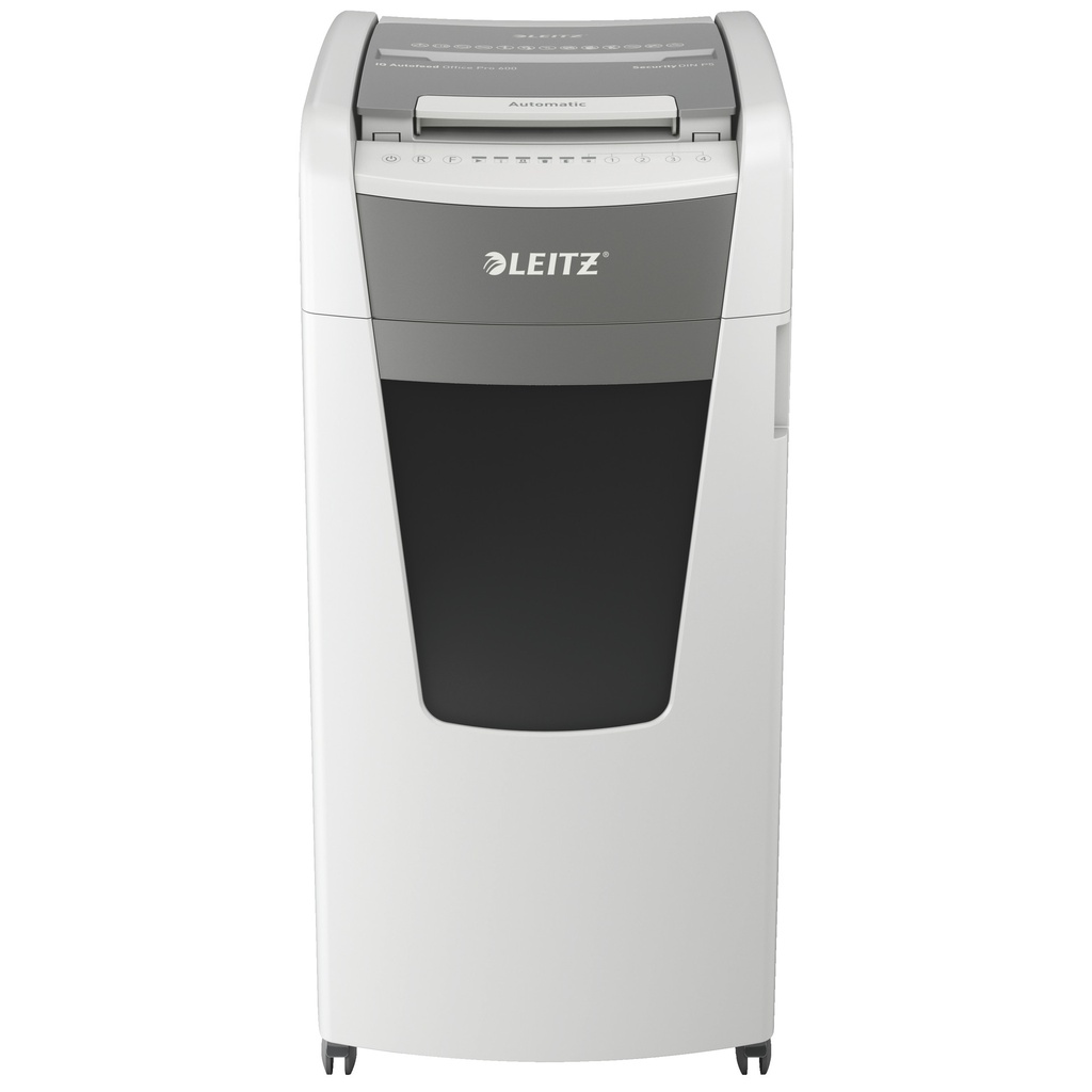 [80180000] Papiervernietiger Leitz IQ Auto+ Of Pro 600 2x15mm