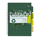Projectboek Pukka Recy B5 lijn 200pag 80gr gn