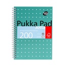 Notitieboek Pukka Jotta A5 lijn 200pag 80gr gn