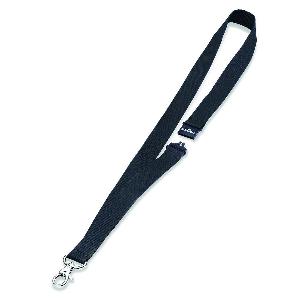 [824001] Textielkoord Durable ECO met karabijnhaak