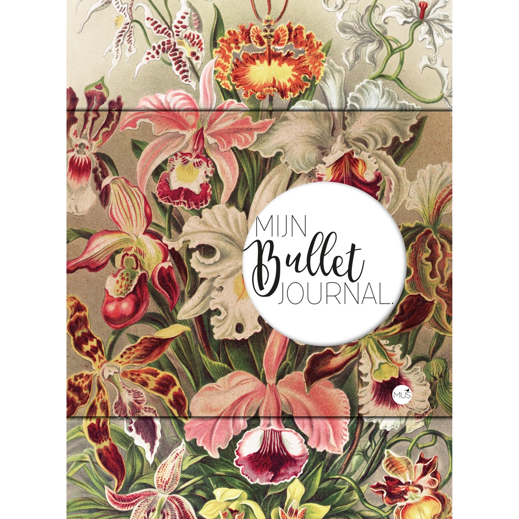 [9789045326849] Mijn Bullet Journal orchidee dots 240 pagina's