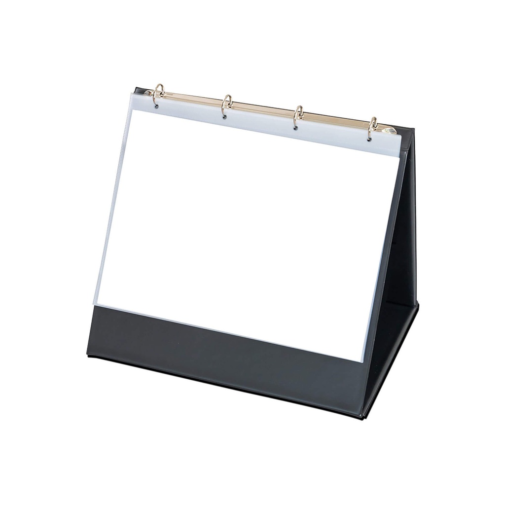 [RI93175] Tafelflipover Rillstab A4 liggend zwart 10 tassen