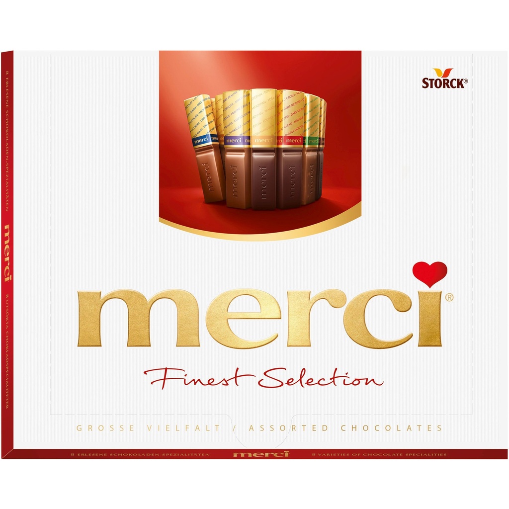 [19290] Chocolade Merci finest selection 250gr