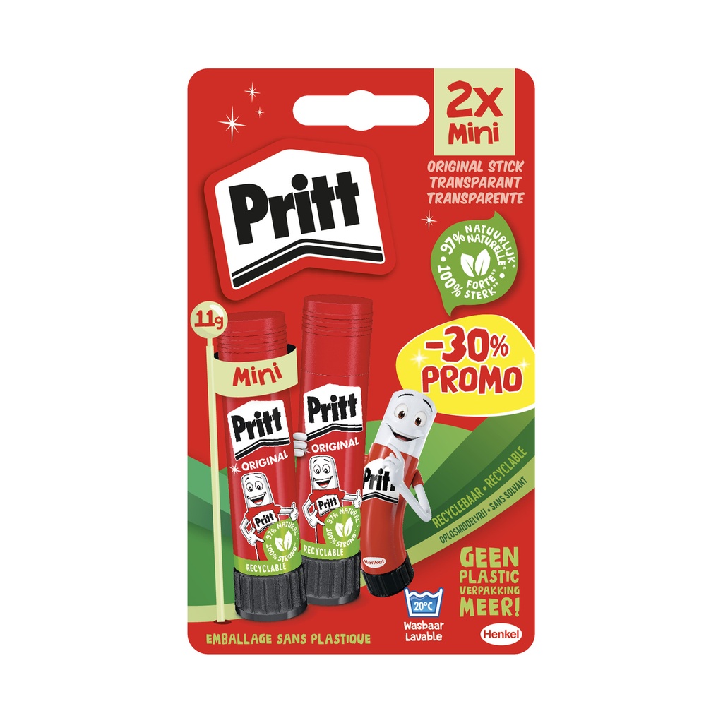 [3011939] Lijmstift Pritt Stick Original 2x 11gr Promo