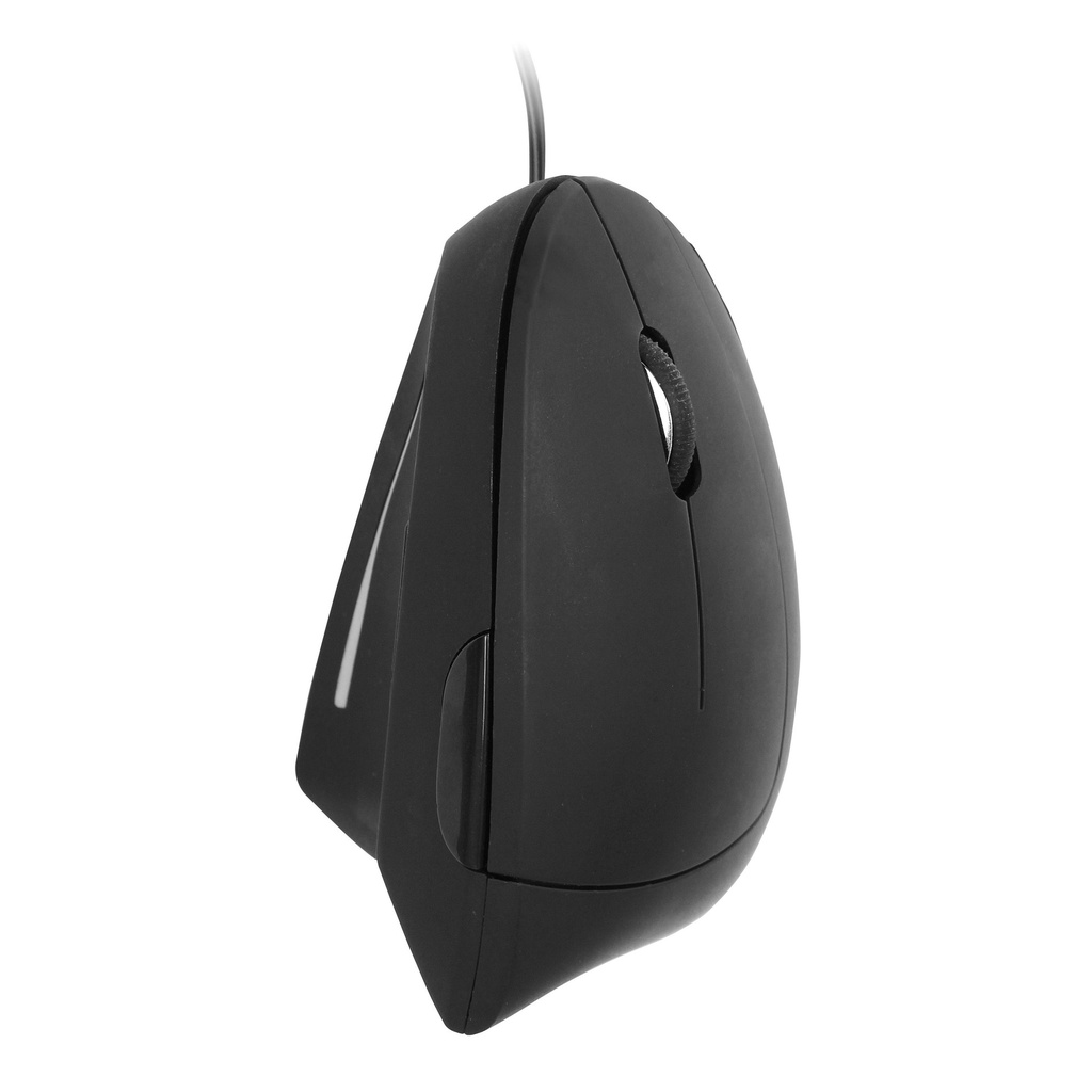 [1435468Q] Muis Quantore ergonomisch bedraad USB-A zwart
