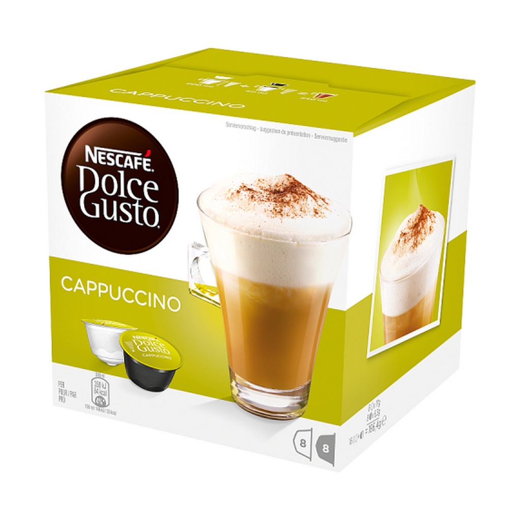 [12516893] Koffiecups Dolce Gusto cappuccino 16 stuks