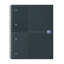 Spiraalblk Oxf International Notebk A4+ lijn zwart