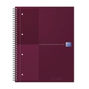 Spiraalblk Oxf International Notebk A4+ lijn rood