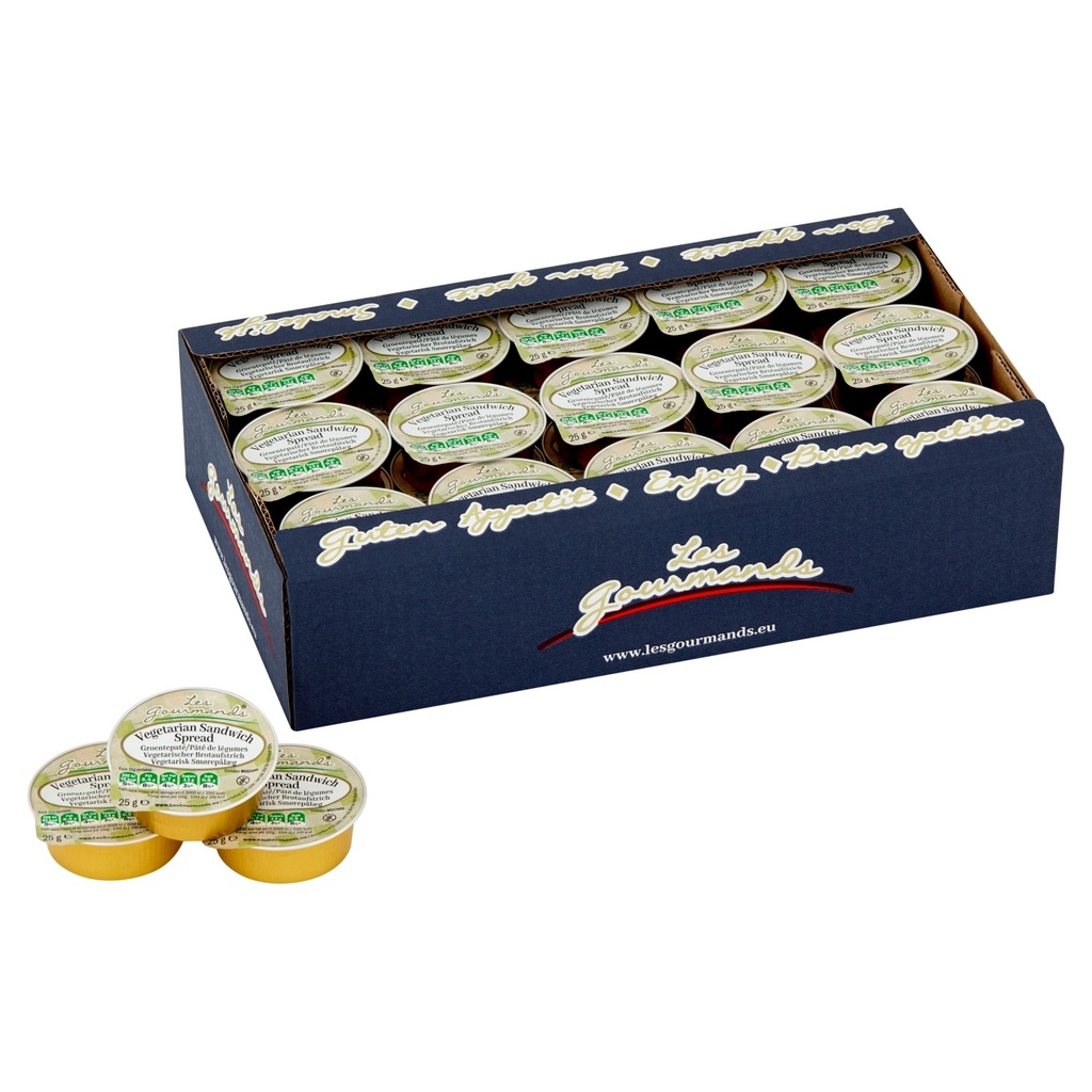 [70103329] Sandwich spread Les Gourmands vega 45x25 gram cup