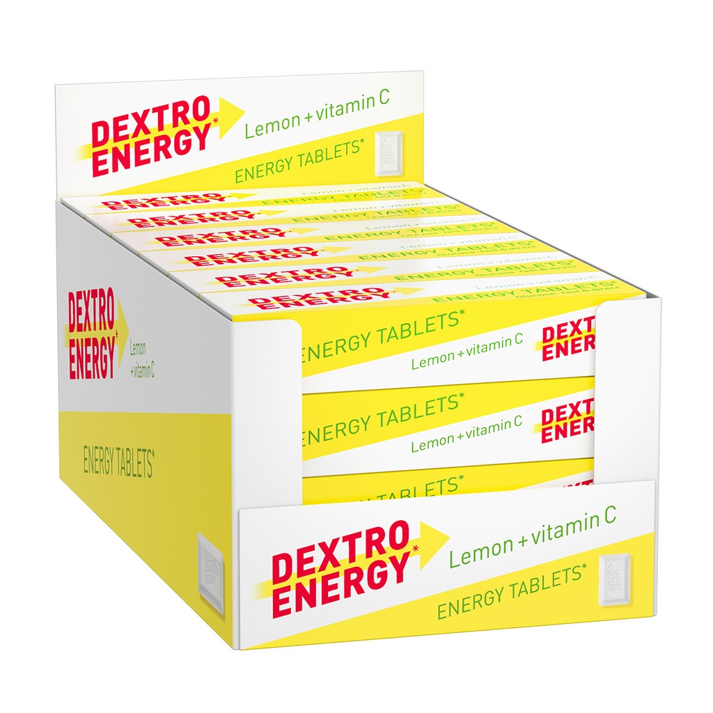 [265007101] Energie tabletten Dextro Energy citroen pak 50 gr