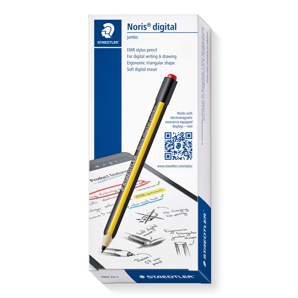 [180J 22-1] Potlood Staedtler Noris digital jumbo