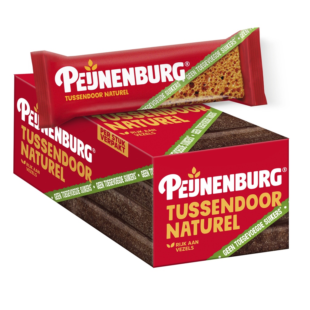 [24153] Koek Peijnenburg naturel zond toeg suiker 27 gram