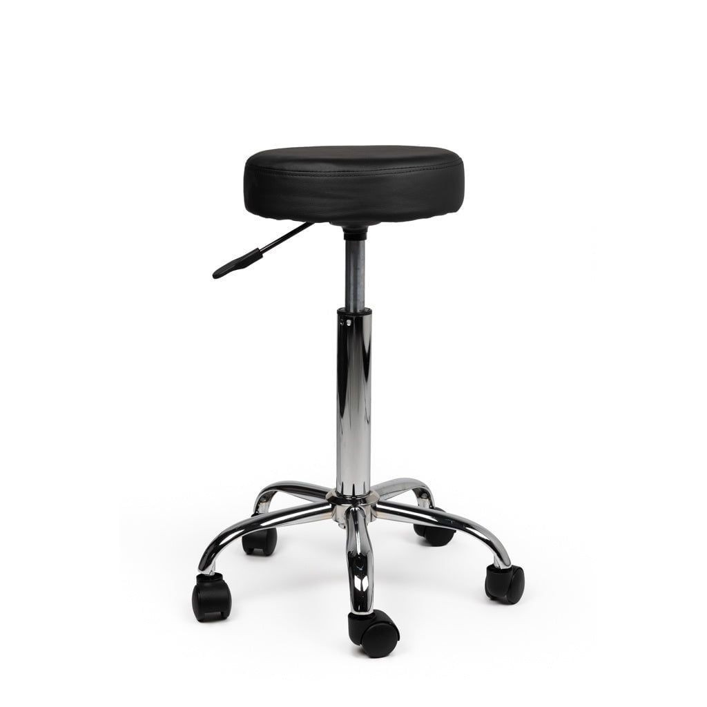 [8719198121153] Tabouret kruk zwart standaard gasveer