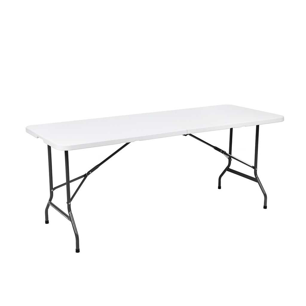 [8712605] Vouwtafel BRASQ 180x70x74cm FT180 wit