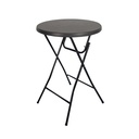Statafel BRASQ 80cm BT100 zwart