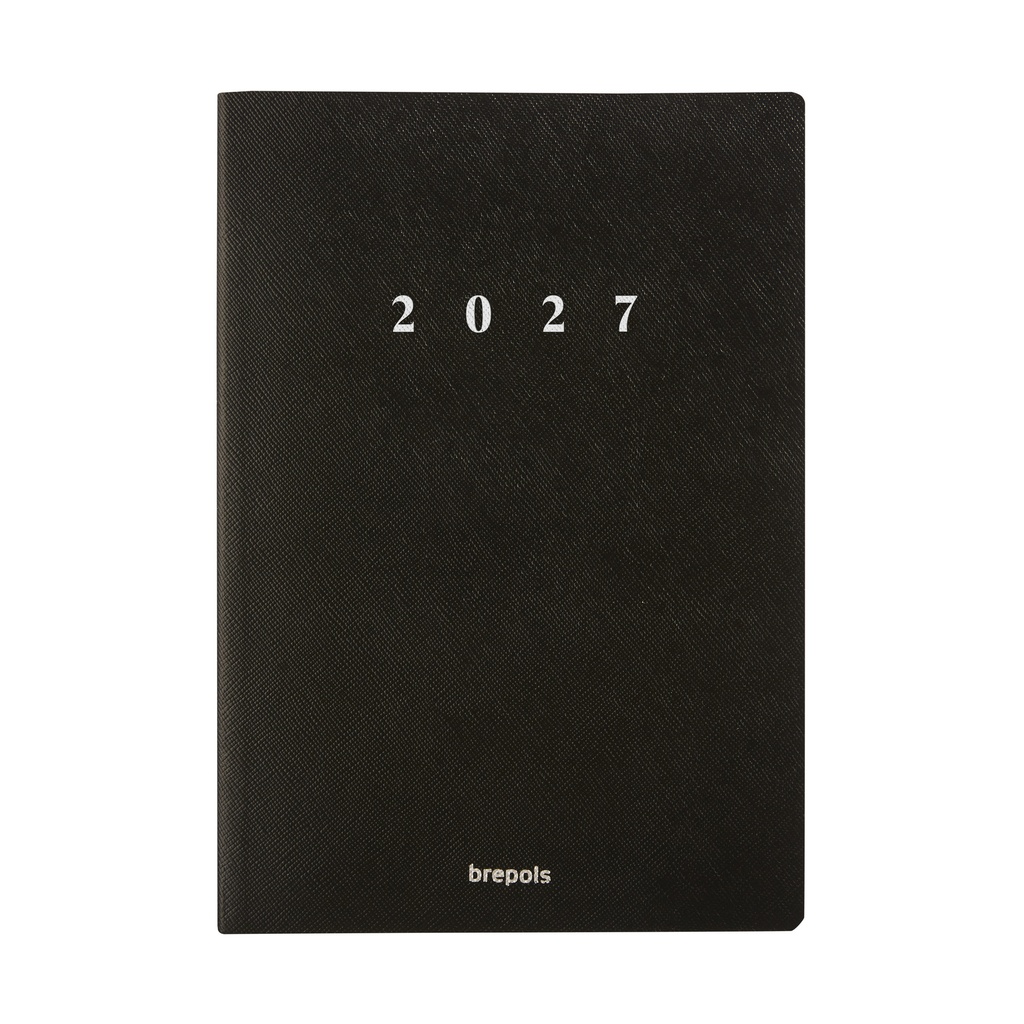 Agenda 2026 Brepols Essential 7d/2p Urban zwart