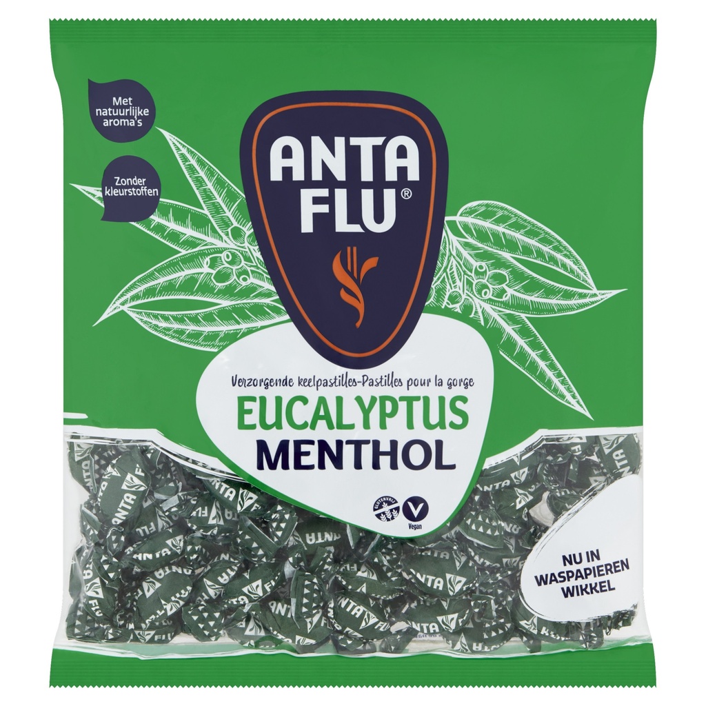 [38627] Keelpastilles Anta Flu eucalyptus zak 1 kilogram