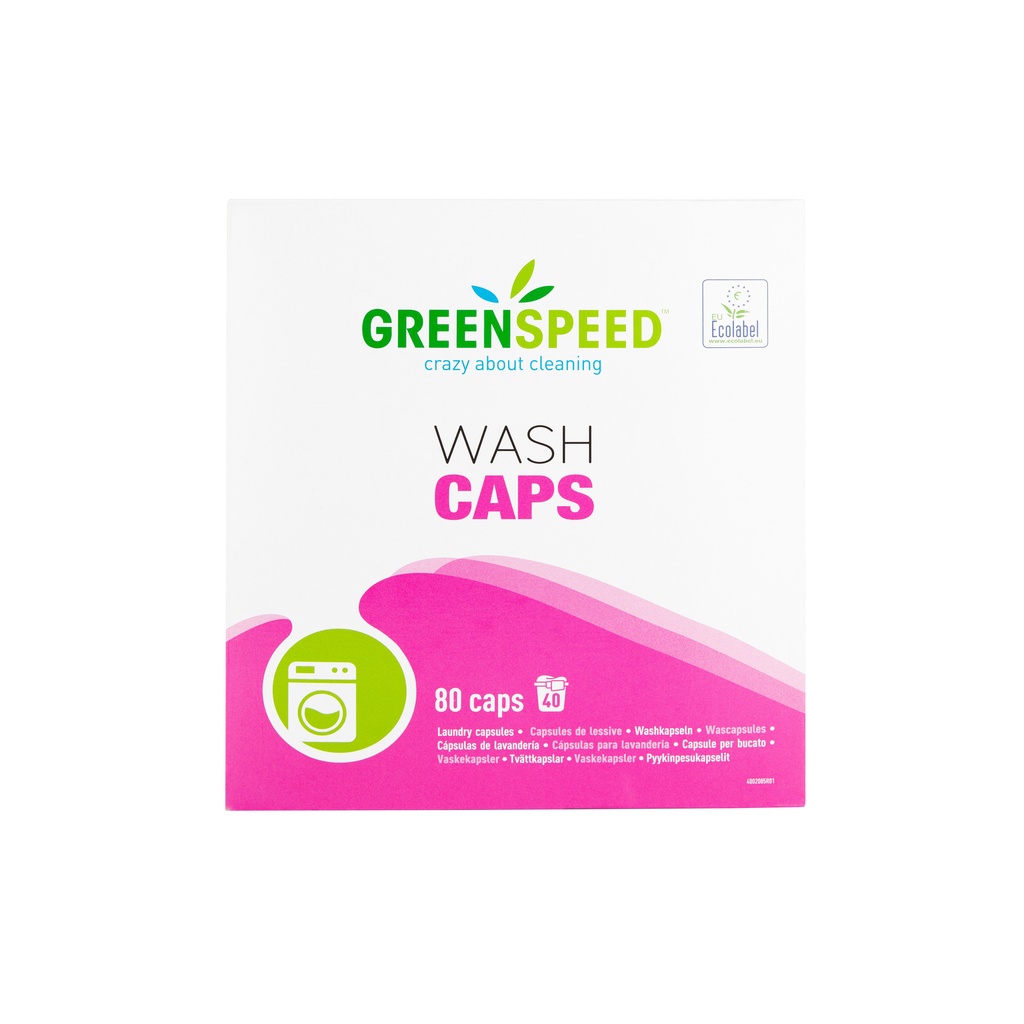 [4002085] Wasmiddel Greenspeed Wash Caps universeel 80 stuks
