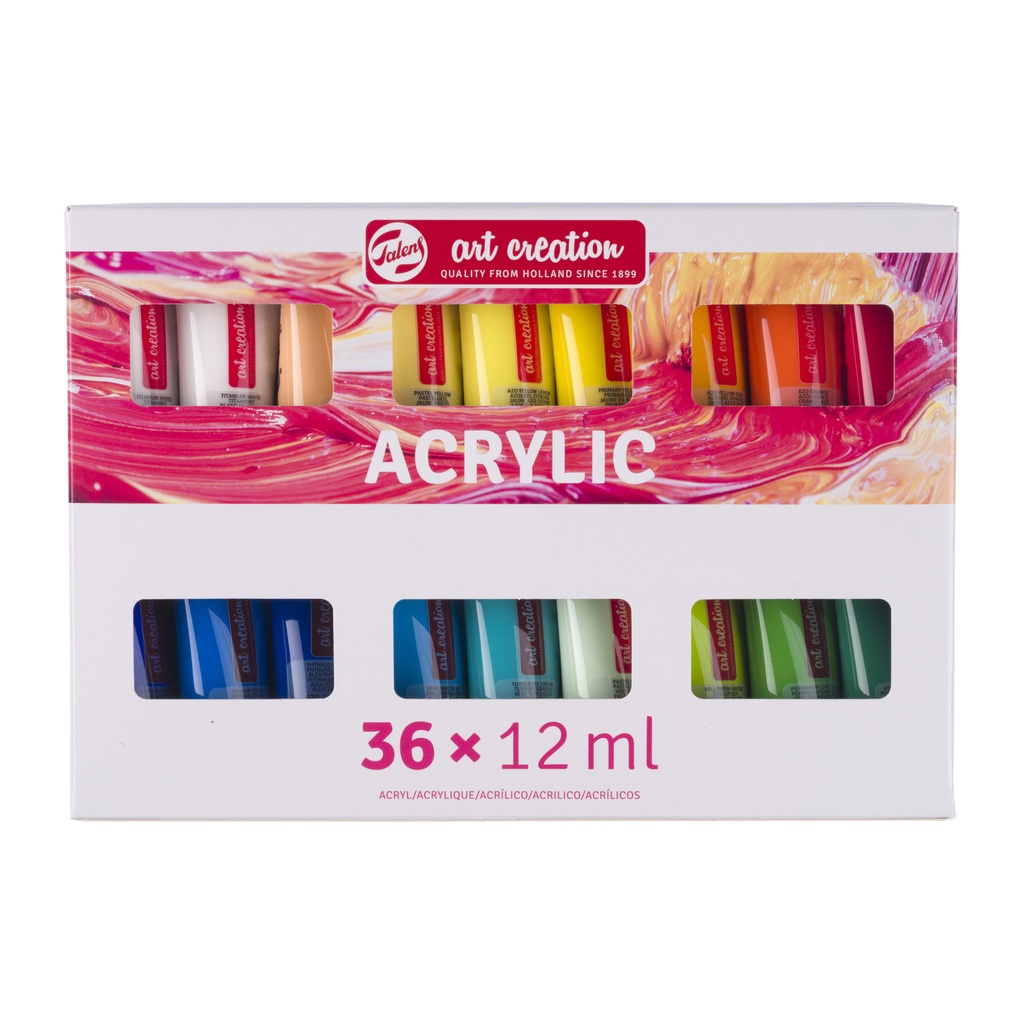Acrylverf Talens Art Creation 12ml 36st assorti