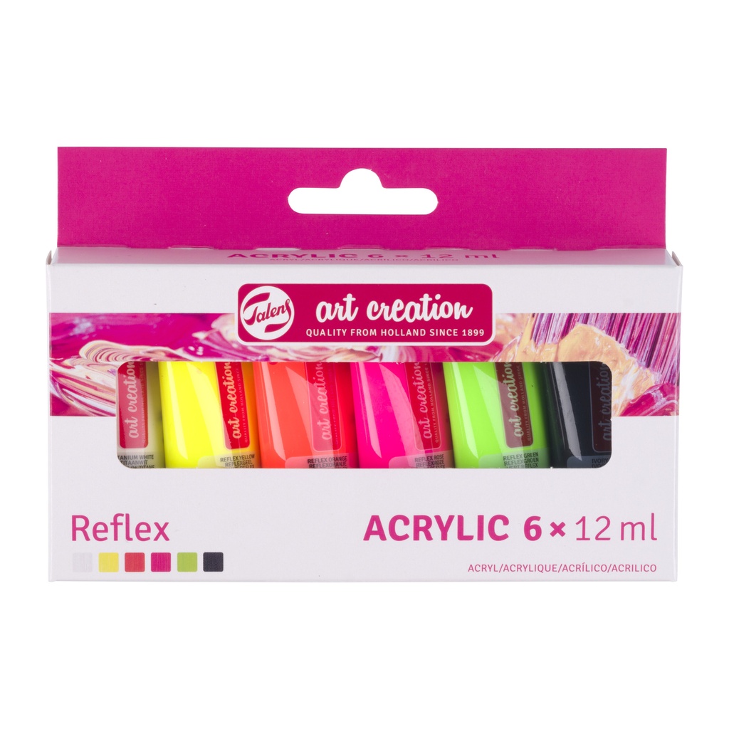 Acrylverf Talens Art Creation 12ml 6st Reflex ass