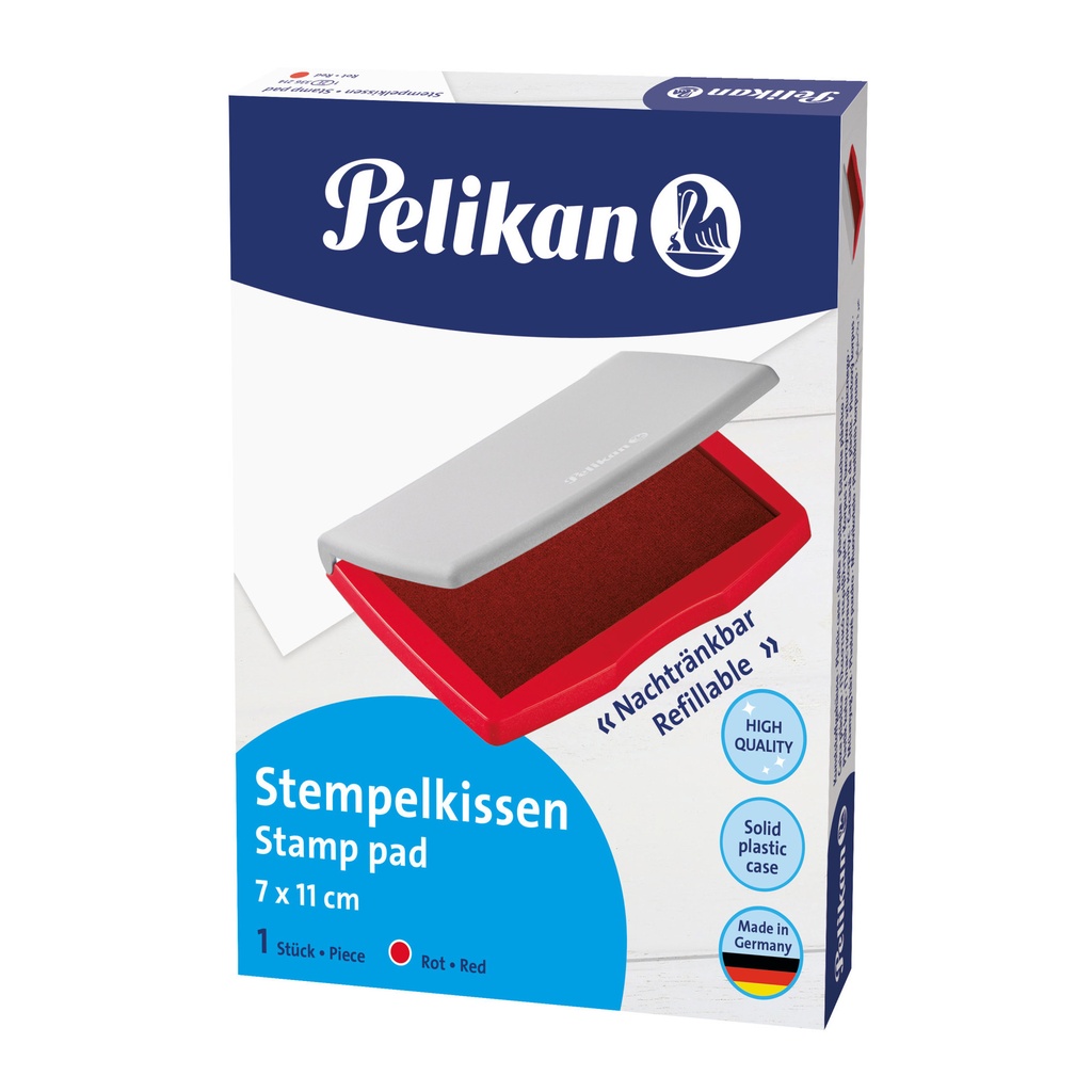 Stempelkussen Pelikan 2e 110x70mm rood