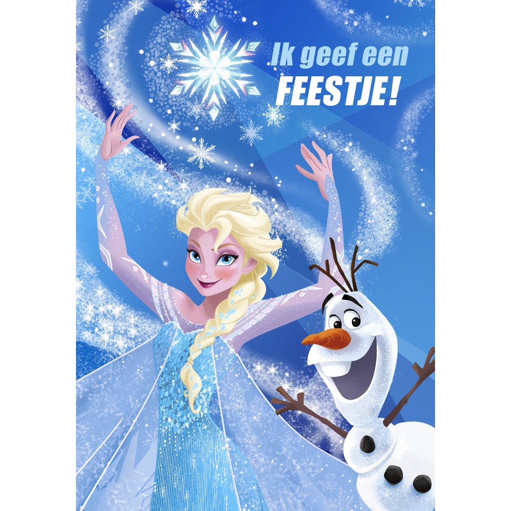 Wenskaart Hallmark uitnodiging Disney 6 stuks