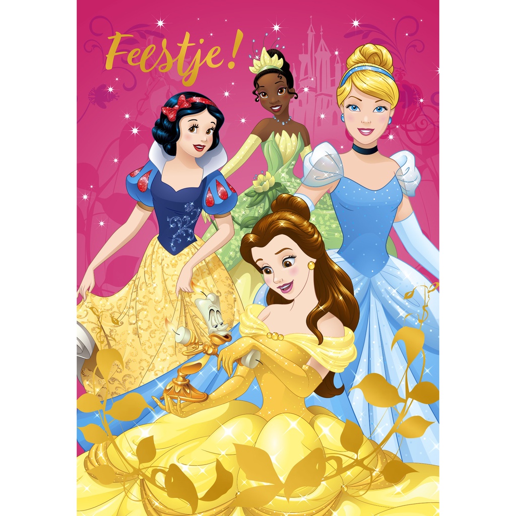 [116946] Uitnodigingen GirlsDisney Princess