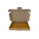 Brievenbusbox IEZZY A5 230x160x26mm karton bruin