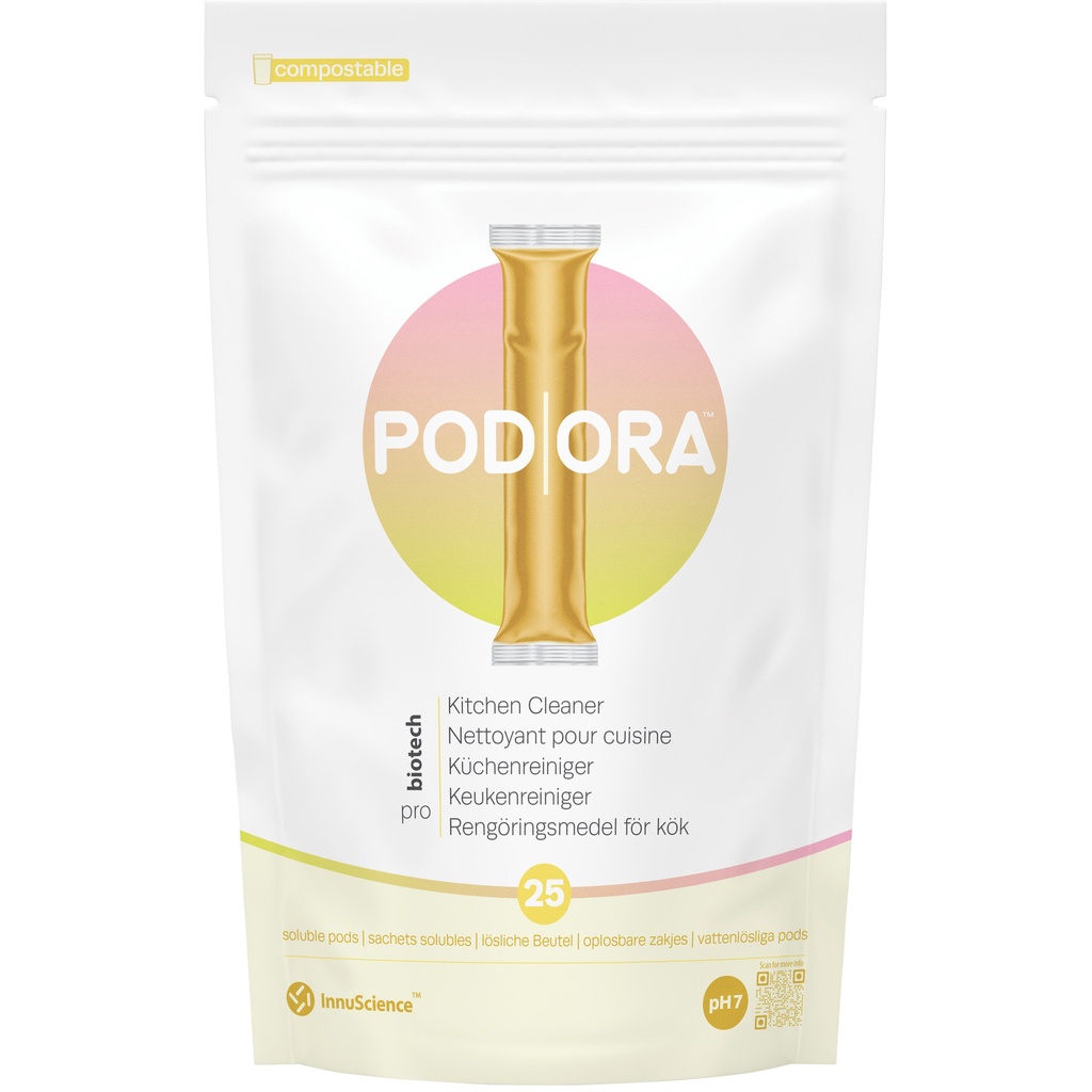 [17242] Keukenreiniger InnuScience PodOra pods 25 stuks