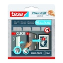 Kleefstip tesa Powerstrips Click Medium 16 paar wt