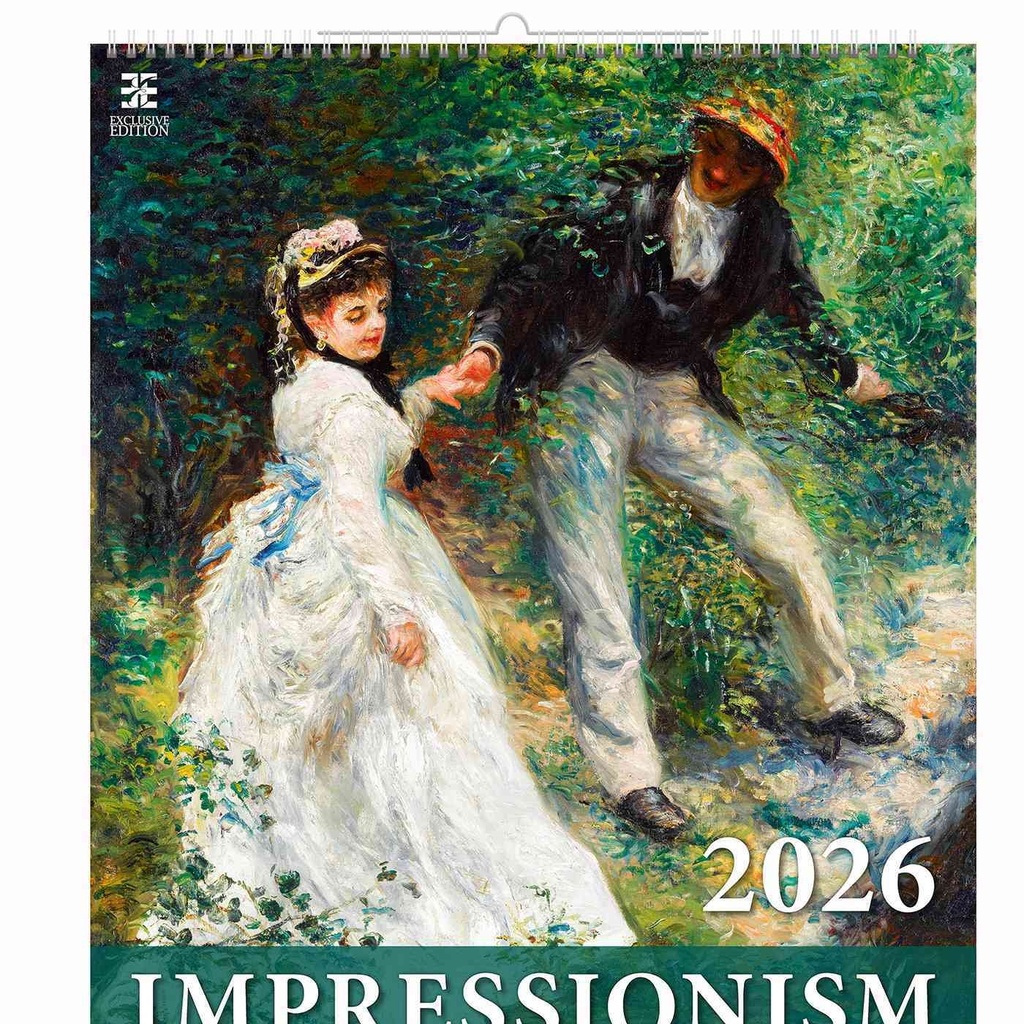 Kalender 2026 Helma 365 Impress Kunst 520x450