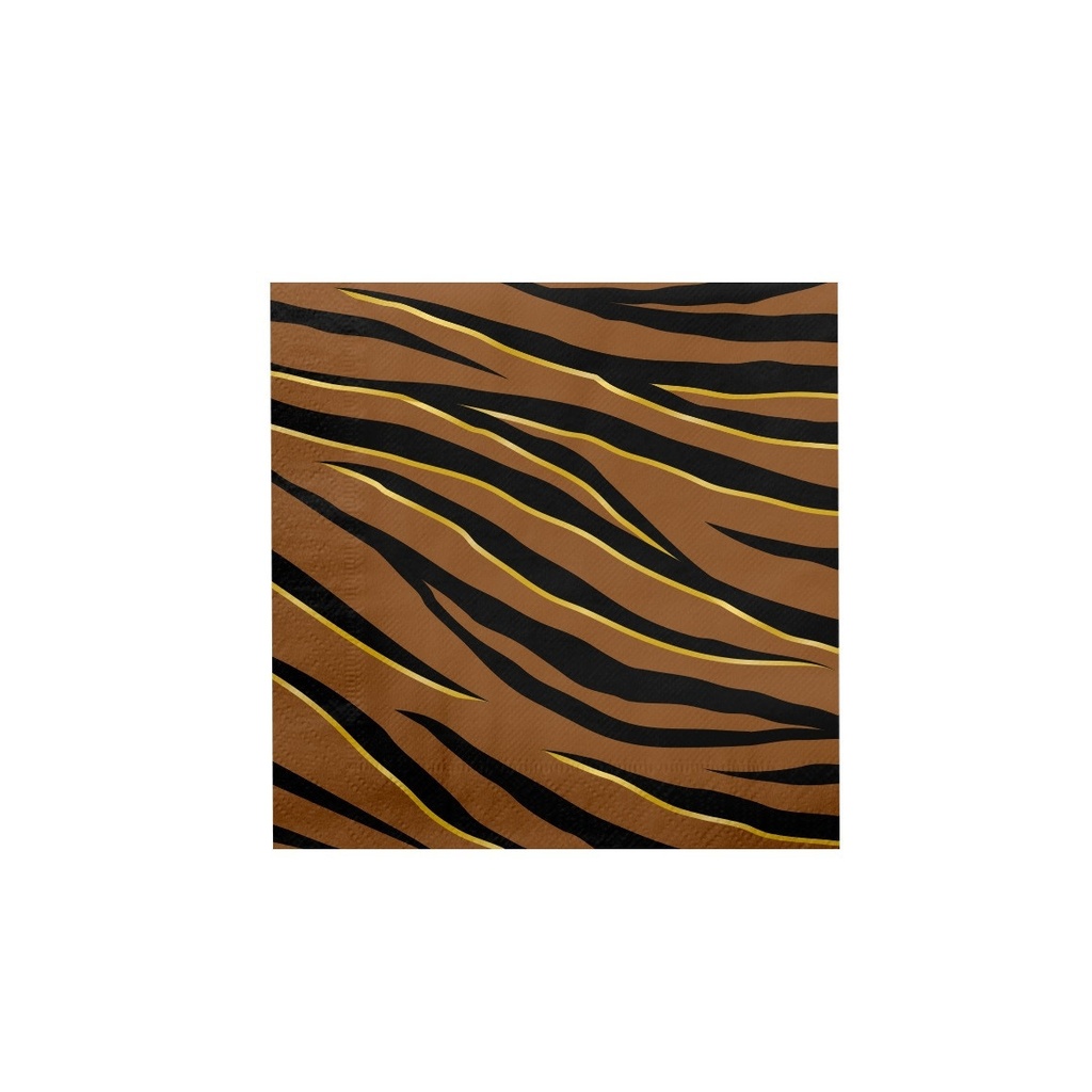 [7110003] Napkins Tiger Safari