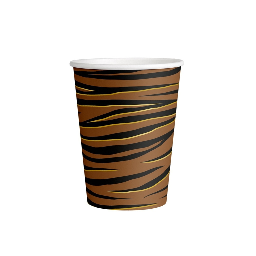 [7120003] Cups Tiger Safari