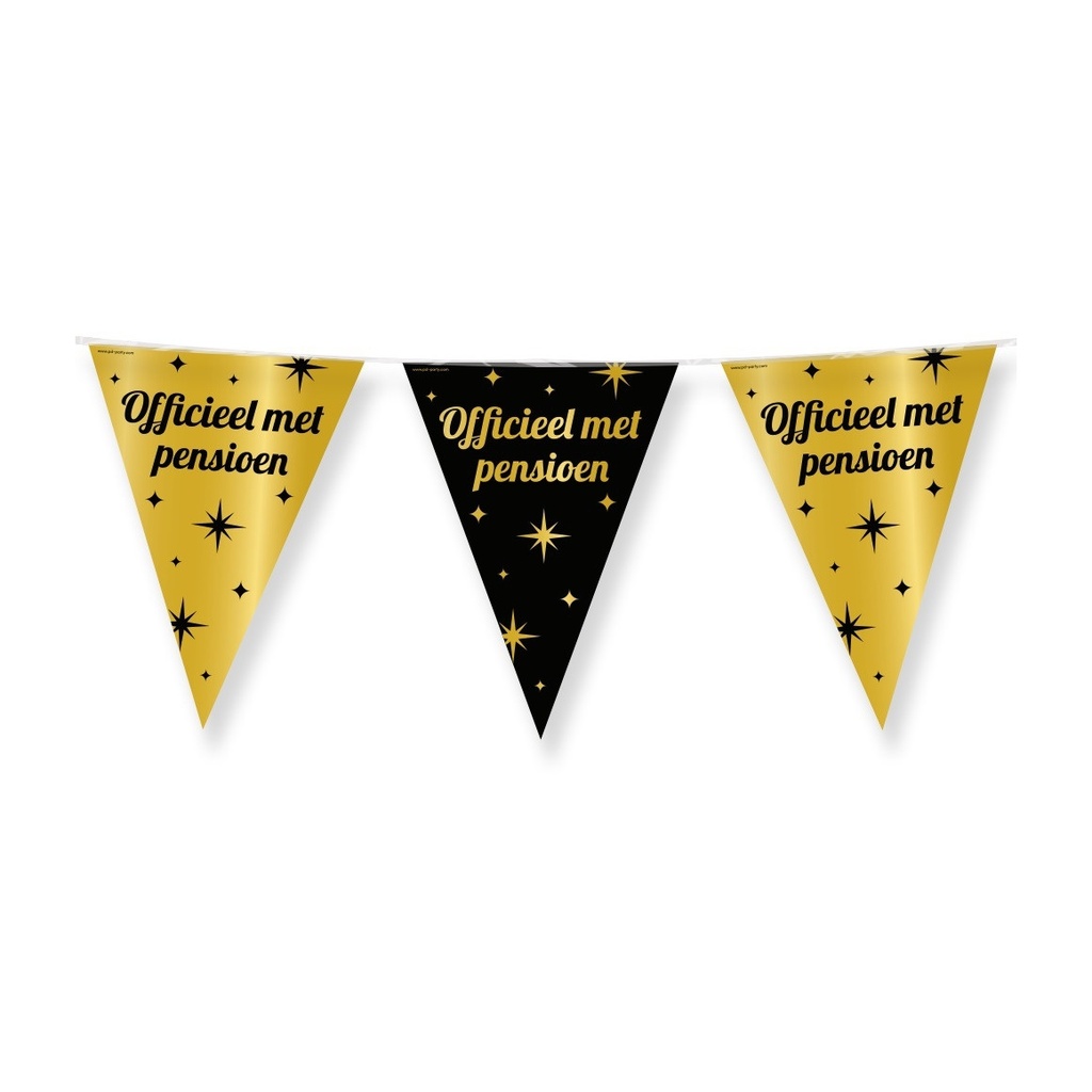[7031219] Classy Party flags foil Pensioen