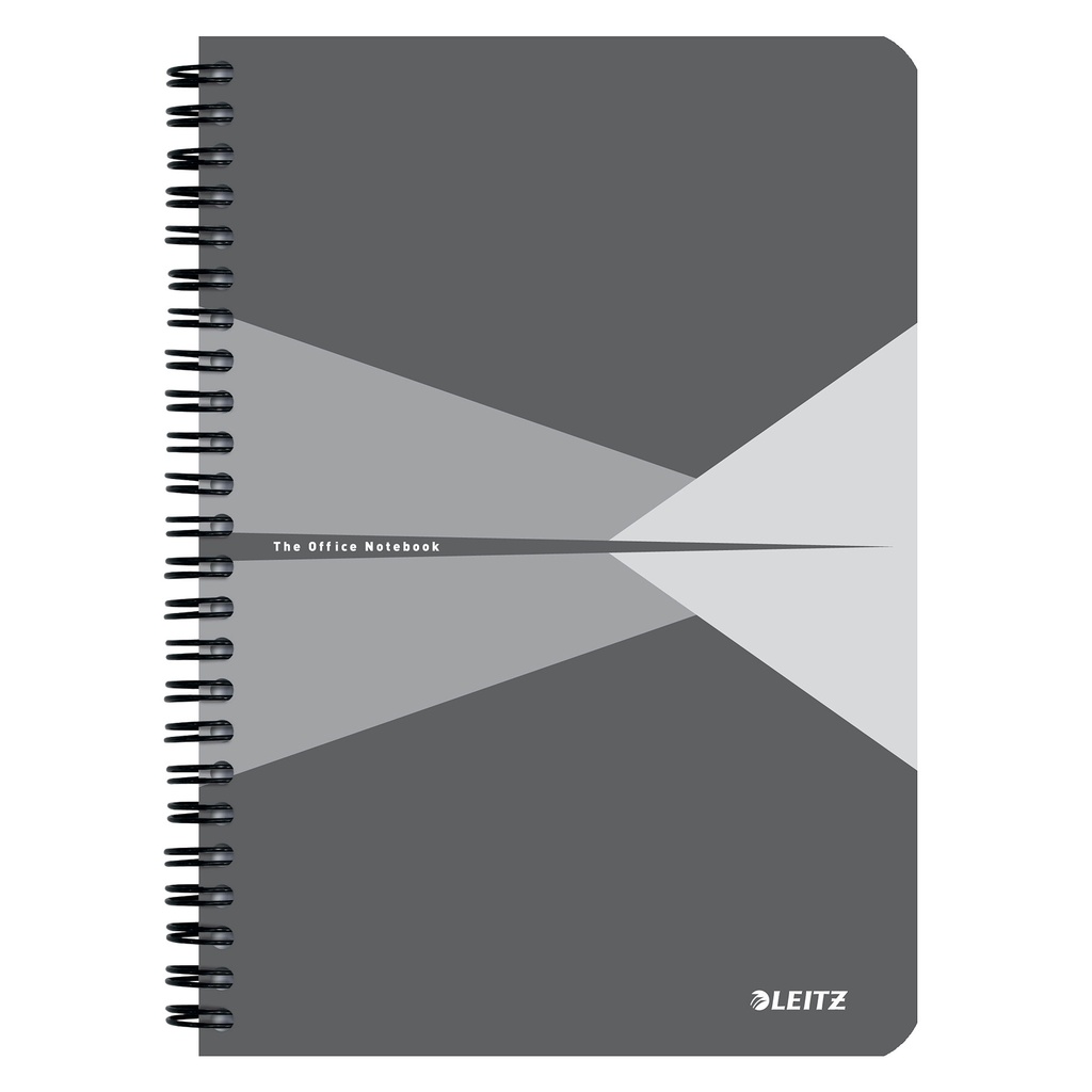 [44991085] Notitieboek Leitz Office A5 lijn 180pag grijs