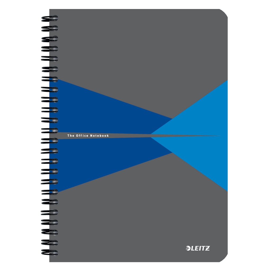 [44991035] Notitieboek Leitz Office A5 lijn 180pag grijs bl