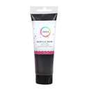 Acrylverf Qrea 120 ml zwart